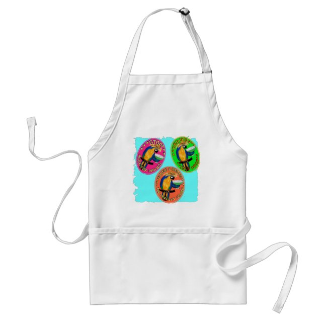 DRUNKIN PARROTS STANDARD APRON (Front)