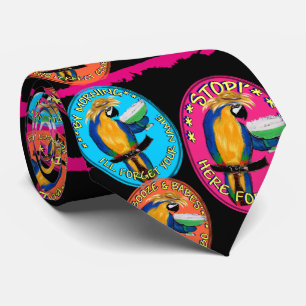 DRUNKIN PARROTS TIE