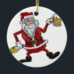 DRUNKIN' SANTA ORNAMENT<br><div class="desc">***DRUNKIN' SANTA*** ORNAMENT (CHECK OUT THE CLOCK IF YOU WISH)</div>