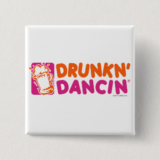 Drunkn-Dancin - Customised 15 Cm Square Badge
