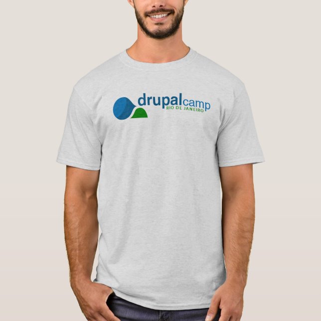 Drupal Camp Rio de Janeiro T-Shirt (Front)