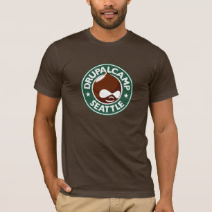 Drupal Camp Seattle - Dark Brown T-Shirt