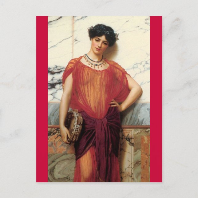Drusilla - Vintage Art - Godward Postcard (Front)