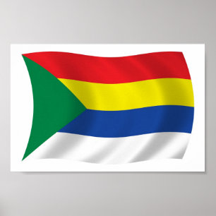 Druze Flag Poster Print