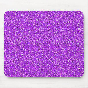 Druzy crystal - amethyst purple mouse mat