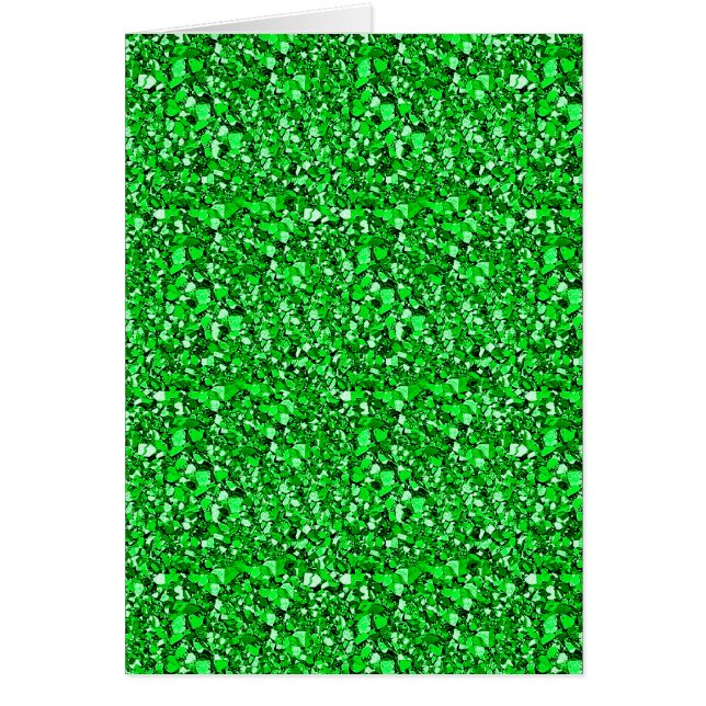 Druzy crystal - emerald green (Front)