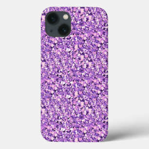 Druzy crystal - light orchid iPhone 13 case