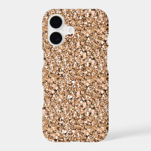 Druzy crystal - rose gold colour