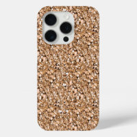 Druzy crystal - rose gold colour