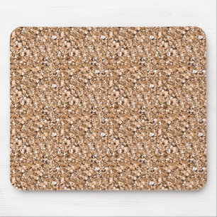 Druzy crystal - rose gold colour mouse mat