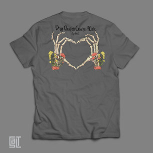 Dry Bones Come Alive Ezekiel Christian Inspiration Tri-Blend Shirt
