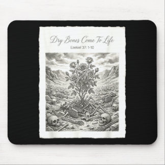 Dry bones come to life christian bible poster  mouse mat