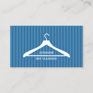 Dry Cleaner Laundry Business Card