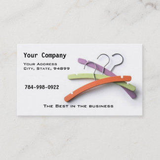 Dry Cleaners or Laundry Business Card