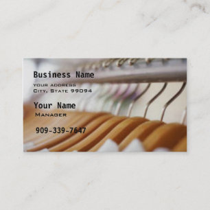 Dry Cleaners or Laundry Business Card