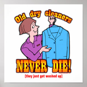 Dry Cleaners Poster