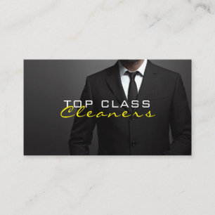 Dry Cleaning Business Card