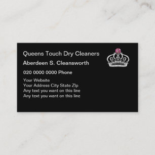 Dry Cleaning Business Cards