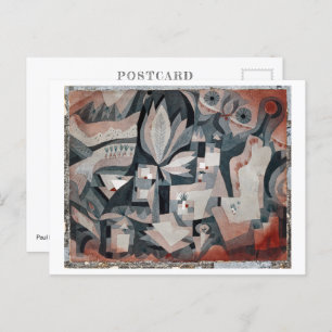 Dry Cooler Garden   Paul Klee   Postcard
