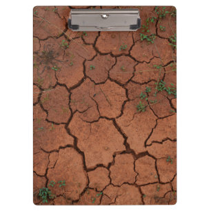 dry, cracked ground clipboard