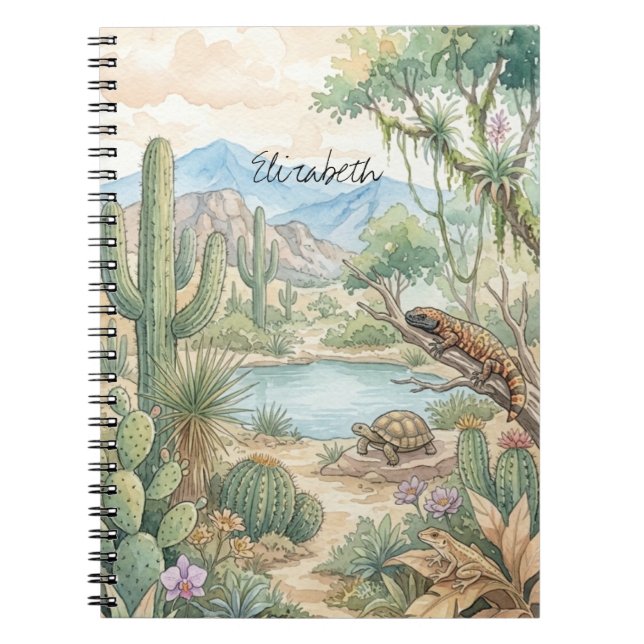 Dry Desert Notebook (Front)