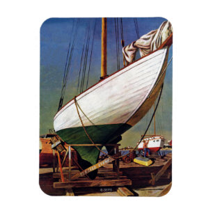 Dry Dock by John Atherton Magnet