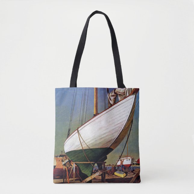 Dry Dock by John Atherton Tote Bag (Front)