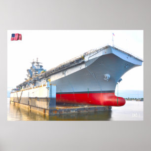 DRY DOCK! – US Naval Vessels Poster