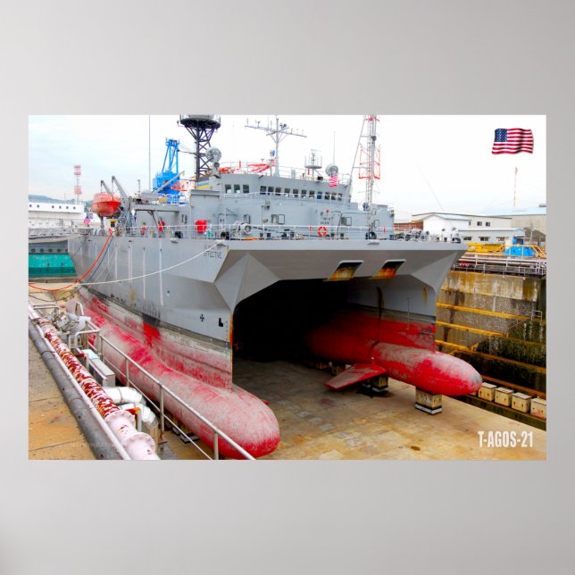 DRY DOCK! – US Naval Vessels Poster (Front)