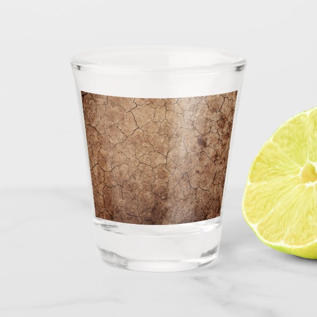 Dry Earth Shot Glass (Front)