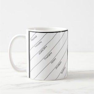 Dry Erase Daily Planner Mug