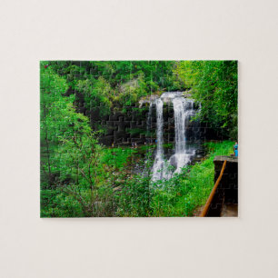 Dry Falls North Carolina Jigsaw Puzzle