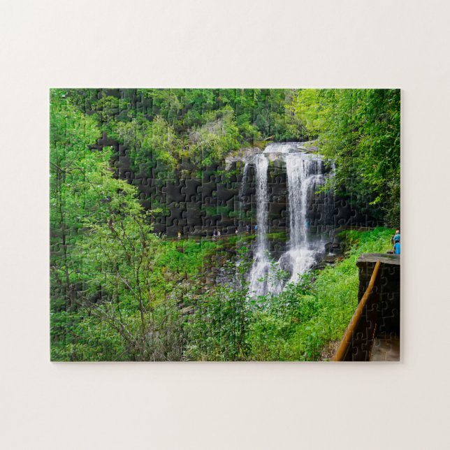Dry Falls North Carolina. Jigsaw Puzzle (Horizontal)