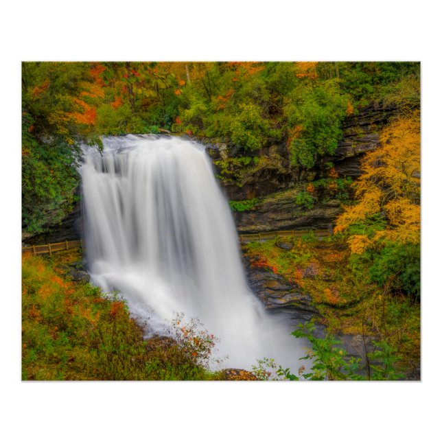 Dry Falls North Carolina Poster (Front)
