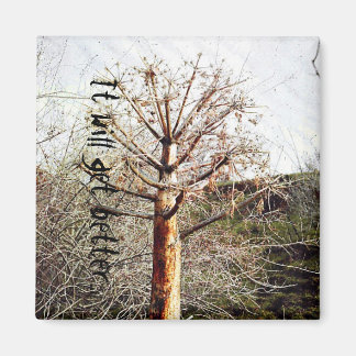 Dry Ferula Plant Magnet