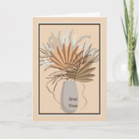 Dry Flowers Leaves  Great Niece Adult Birthday
