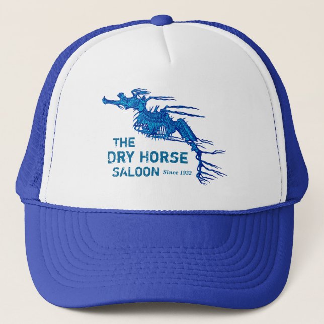 Dry Horse Saloon Trucker Hat (Front)