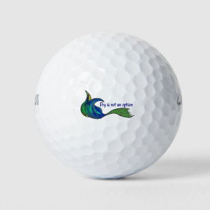 Dry Is Not An Option in greens Golf Balls