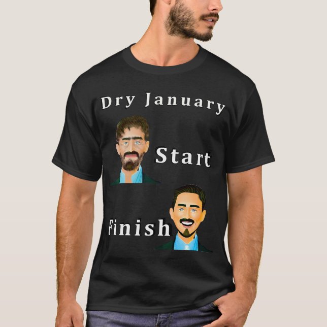 Dry January T-Shirt (Front)