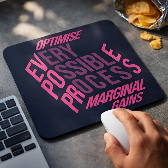 Dry Motivation | Marginal Gains | Midnight Berry Mouse Mat (Lifestyle Shot)