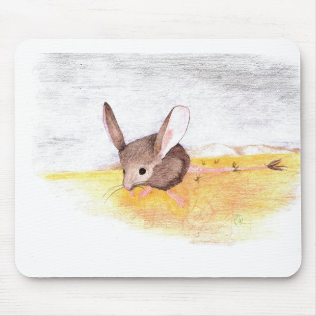 "Dry Mouse" Mouse Mat (Front)