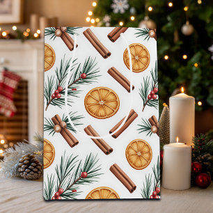 Dry Oranges Cinnamon Sticks Fir Branches Medium Gift Bag