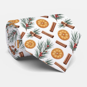 Dry Oranges Cinnamon Sticks Fir Branches Tie