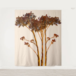 Dry Sedum Flowers Photo Tapestry