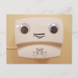 Dry sense of humour eyebombing card