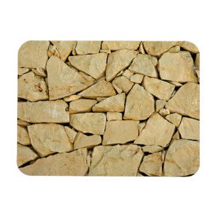 Dry stone wall magnet
