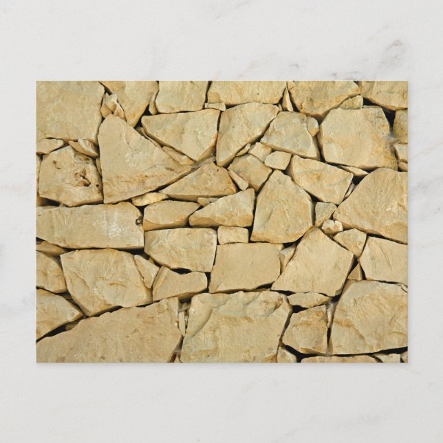Dry stone wall postcard (Front)