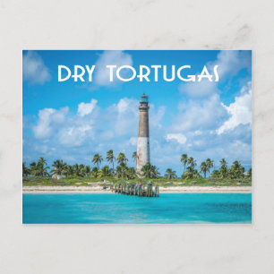 Dry Tortugas Florida lighthouse photograph Postcard