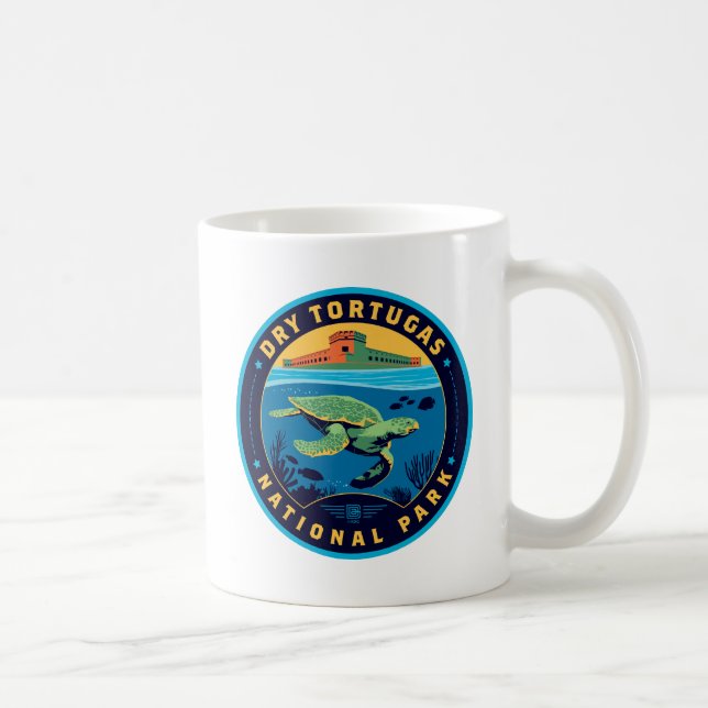 Dry Tortugas National Park Coffee Mug (Right)