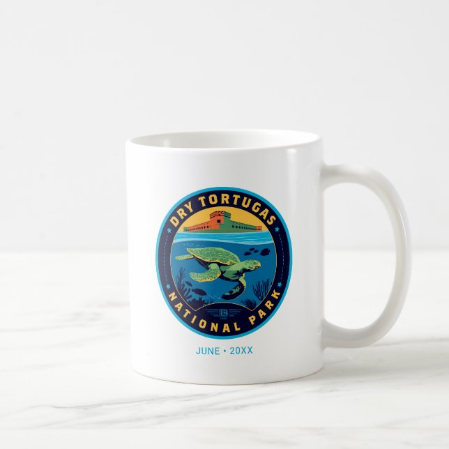 Dry Tortugas National Park Coffee Mug (Right)